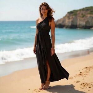 Infiniti dress - Black long